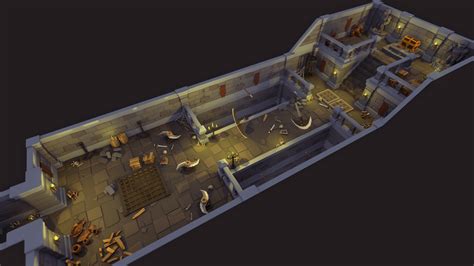 Low Poly Dungeon Asset Pack By Miguel Lobo