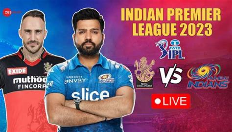 Highlights Rcb Vs Mi Ipl 2023 Cricket Score And Updates Virat Kohli