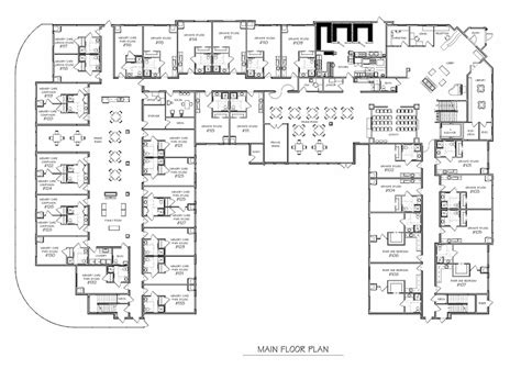 Marketing Main Floor Plan | Riverway Assisted Living