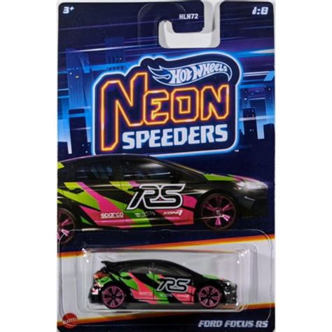 Jual HOT WHEELS NEON SPEEDERS FORD FOCUS RS Shopee Indonesia