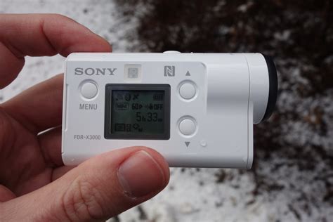 Test De L Action Cam Sony FDR X3000R Paradoxe Temporel