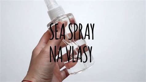 Sea Salt Spray Na Vlasy Youtube