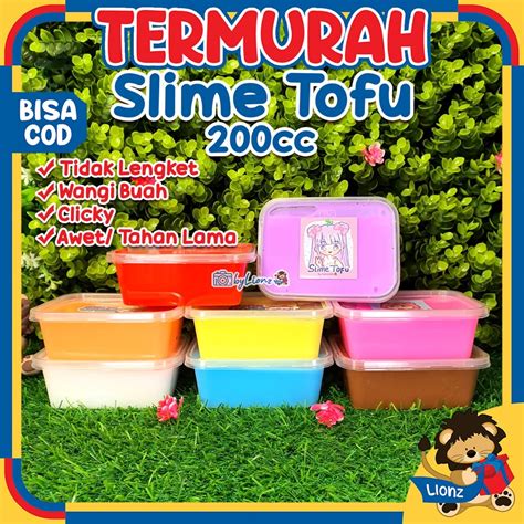 Jual Slime Tofu Slime Fuyo By Lionz Idn 200 Gr Shopee Indonesia