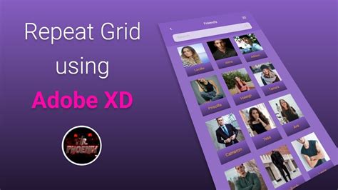 Repeat Grid In Adobe Xd Mister Phoenix Youtube