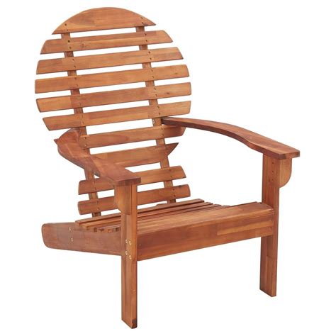 Vidaxl Silla Adirondack Madera Maciza De Acacia Vidaxl Es Wood