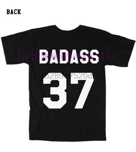 Badass 37 Citações Engraçadas Camisetas Homens Camisetas Moda Camisas