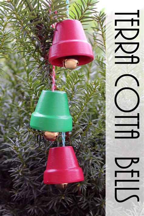 Terra Cotta Bells Diy Christmas Ornaments