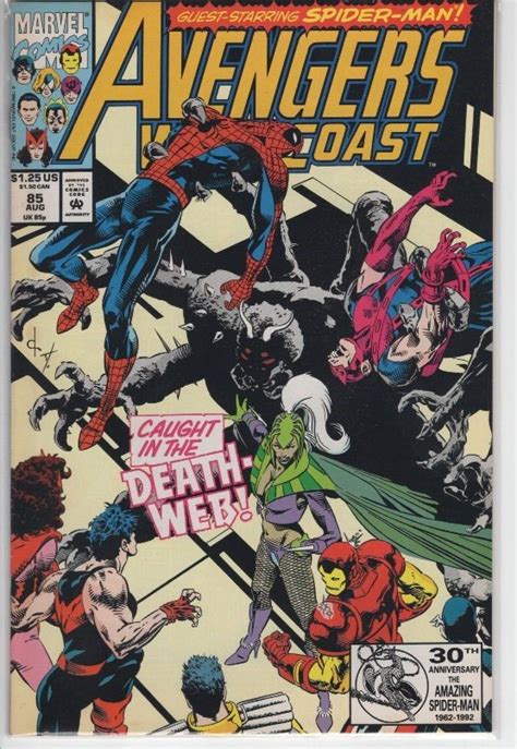 West Coast Avengers Fn Vf Collector S Edge Comics