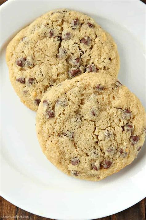 Almond Flour Chocolate Chip Cookies Recipe - Snappy Gourmet