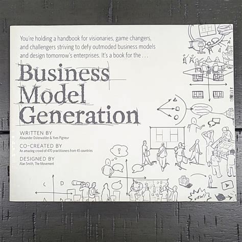 Accents | Business Model Generation Book By Alexander Osterwalder Yves ...