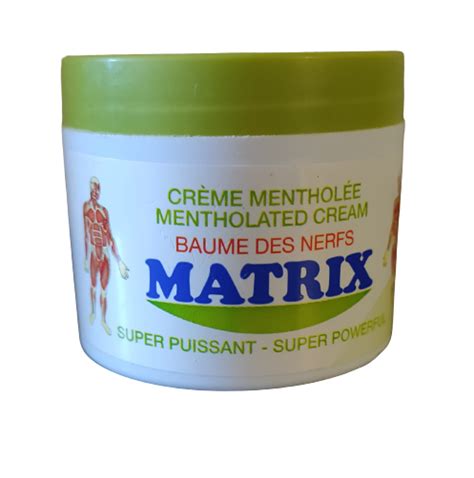 Matrix Creme Mentholee Baume Des Nerfs Super Puissant Produits