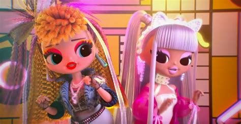 LOL OMG Remix dolls animated versions of Kitty K, Honeyliciou, Pop B.B ...