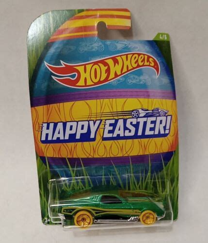 2016 Hot Wheels Walmart 46 Happy Easter Serie Blvd Bruiser Grün Mit