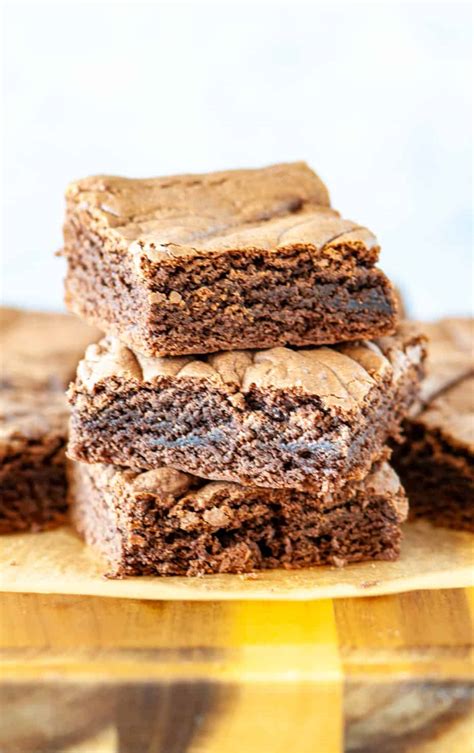 Chocolate Cake Mix Brownies | Little House Big Alaska