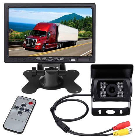 Buy 12v 24v Vehicle Backup Camera System 7 Tft Lcd Hd Color Car