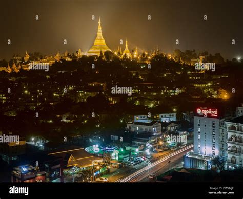 Yangon night hi-res stock photography and images - Alamy