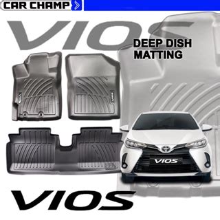 Toyota Vios Prime 2019 To 2025 OEM EXCELLENT Deep Dish Matting