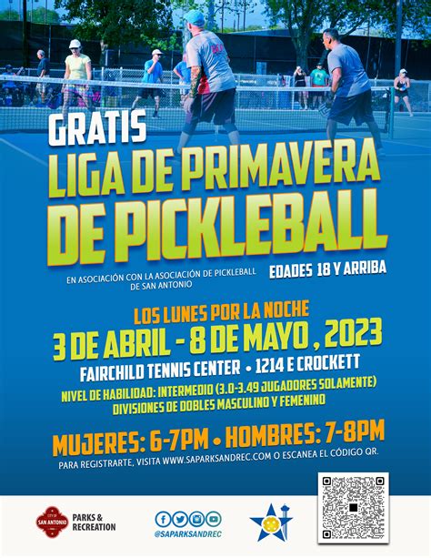 2023 Spring Pickleball League (Register Today!)