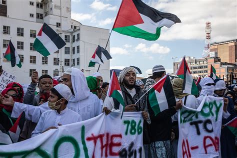 Cape Town protesters show solidarity with Palestine