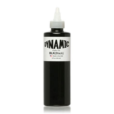 Dynamic Black Tattoo Ink 8oz - Hildbrandt Tattoo Supply