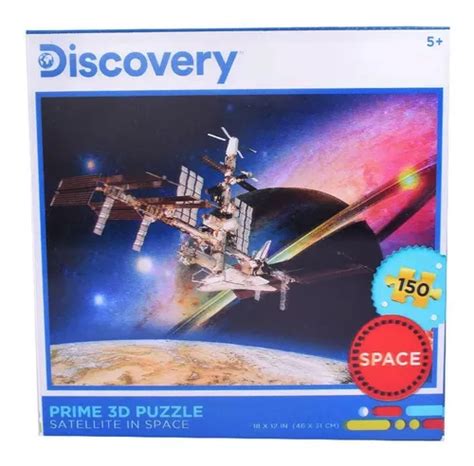 Puzzle Rompecabezas 150 Piezas Prime 3d Satellite In Space MercadoLibre