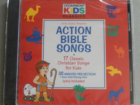 Cedarmont Kids - Action Bible Songs (1993, CD) | Discogs