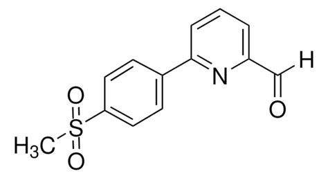 6 4 Methylsulfonyl Phenyl 2 Pyridinecarboxaldehyde 97 834884 84 3