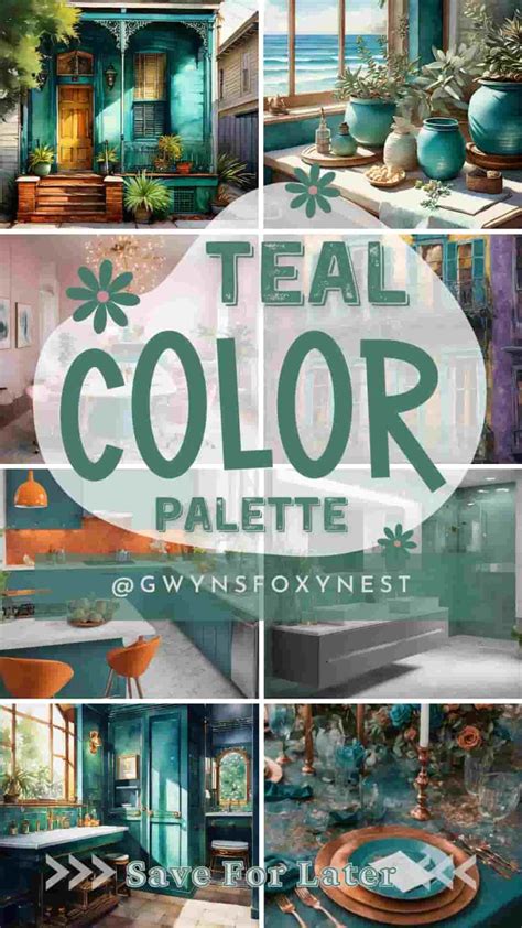 Exploring The Depths Of Teal A Color Palette Journey