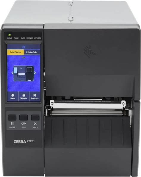 Zebra Zt 231 Barcode Industrial Label Printer Max Print Width 6