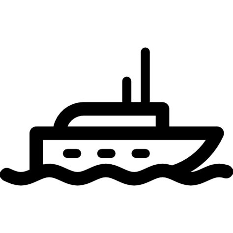 Boat Free Transport Icons