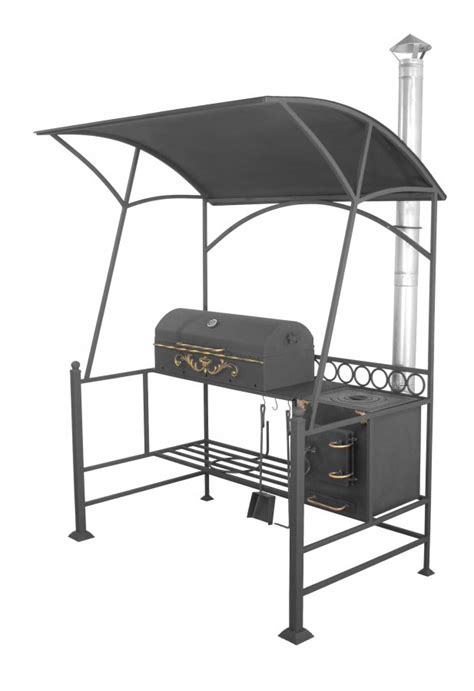 Мангал с крышей Амбрелла BBQ - Амбрелла в Москве