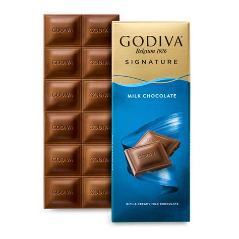 Godiva Signature Dark Chocolate Bar รส Milk Chocolate Th