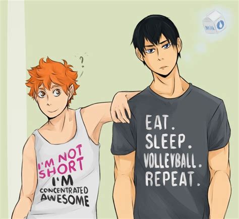 Hq Kagehina By GreatVodkaQeen On DeviantArt Kagehina Haikyuu Anime