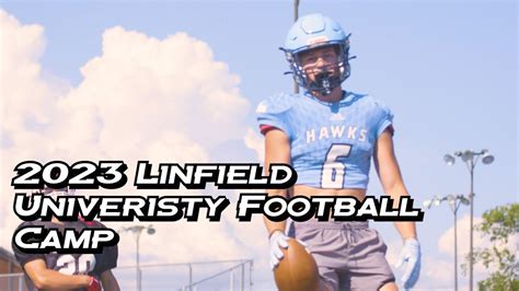 2023 Linfield University Football Camp Highlights Youtube