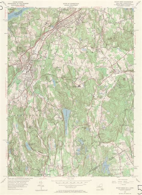 Mount Kisco Quadrangle 1955 USGS Topographic Map 1 24 00 Flickr