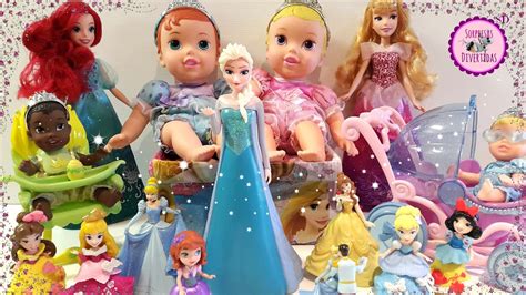 Colección 👑 15 Muñecas Princesas Disney Sorpresas Divertidas Youtube