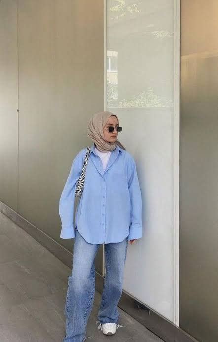 Baju Biru Muda Cocok Dengan Jilbab Warna Apa Tips Dan Inspirasi