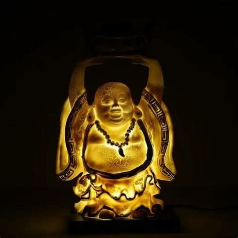 Golden Polyresin Feng Shui Laughing Buddha For Decoration At Rs 1229