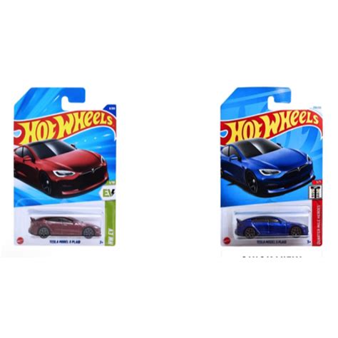 Hot Wheels Tesla Model S Plaid Shopee Malaysia