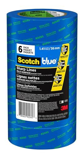 ScotchBlue Sharp Lines Multi Surface Painter S Tape 1 41 Inches X 60