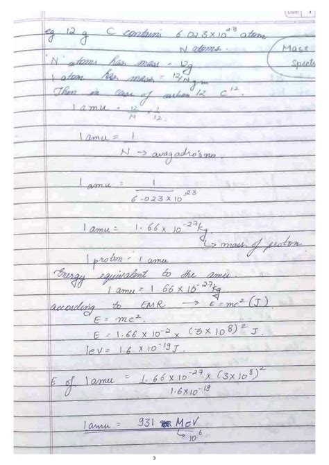 SOLUTION: Nuclear physics notes - Studypool 