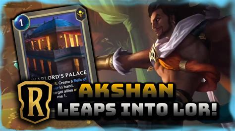 New Champion Akshan Live Reaction Card Reveals The Ruination