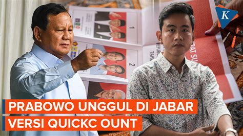 Prabowo Gibran Unggul Di Jawa Barat Versi Quick Count Litbang Kompas