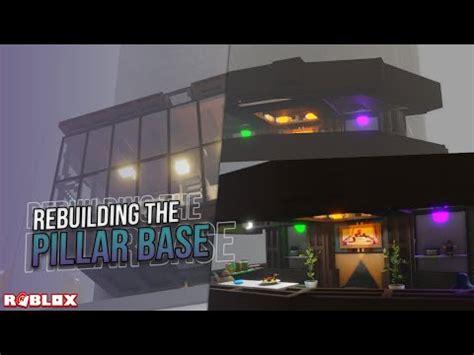 REBUILDING THE PILLAR BASE! • Roblox SCP-3008 - YouTube