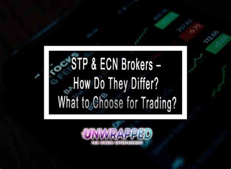 Stp Ecn Brokers How Do They Differ What To Choose For Trading