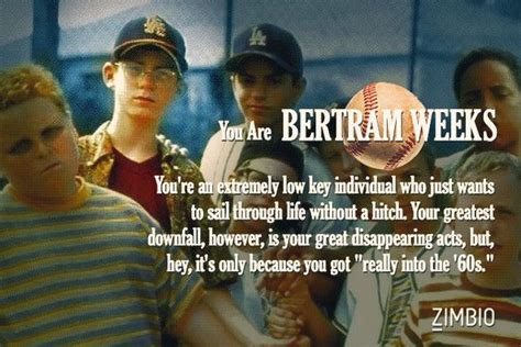 Which 'Sandlot' Character Are You? | The sandlot, Sandlot characters ...