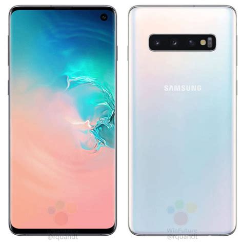 Samsung Galaxy S10 And S10 With In Display Front Camera Triple Rear Cameras In Screen