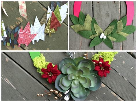 One Wreath Form Three Different Wreaths Diy Network Blog Made