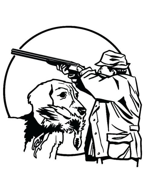 Printable Hunting Coloring Pages Free Below Is A Collection Of Hunting