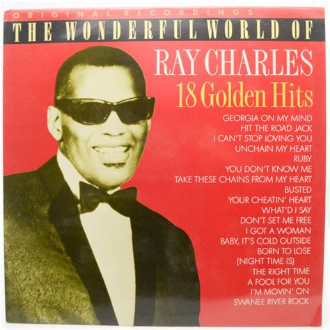 C The Wonderful World Of Ray Charles Golden Hits